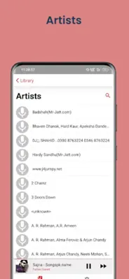 IOS Music Player android App screenshot 3